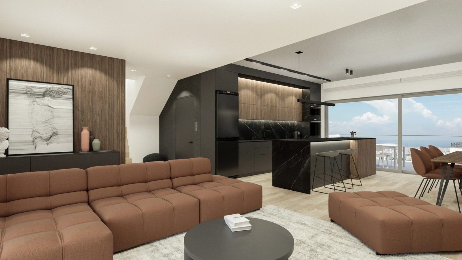 XK Penthouse apartment interior design