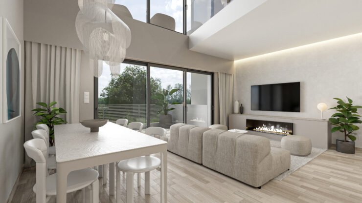Π Project typical apartment interior design