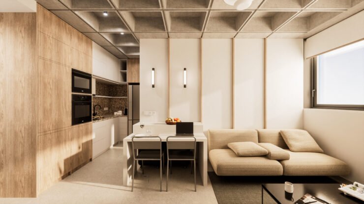 F7 Serviced Apartments Interior Design
